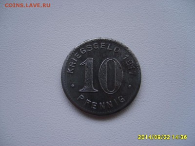 ELBERFELD,10 пфеннигов 1919г(нотгельд)!до 26.09.2014 - S6002050.JPG