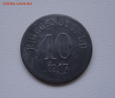 FURTH in BAYERN,10 пфеннигов 1917г(норм)!до 26.09.2014 - S6002058.JPG