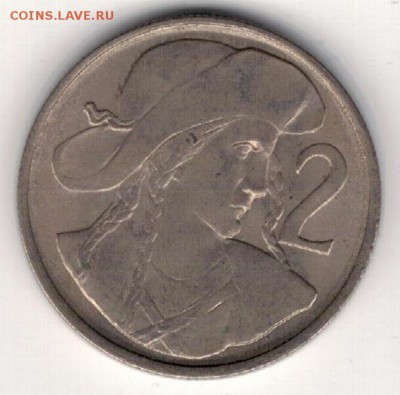 Чехословакия 2 кроны 1948 до 29.09.14 в 22.00мск (9148) - 4-чср2-48а