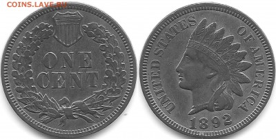 США конец 19в - cent1892