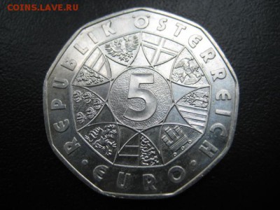 2002 Австрия, 5 евро, серебро, до 01.10 в 22-10 мск - IMG_2485.JPG