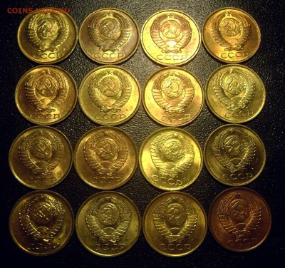 5 копеек 1991 (л,м) мешковые 16 штук до 27.09.2014 - DSC02527