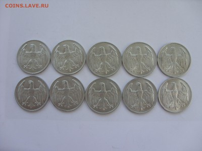 Монеты Германии. Опт. - 3 марки 1922 10 штук - 2.JPG