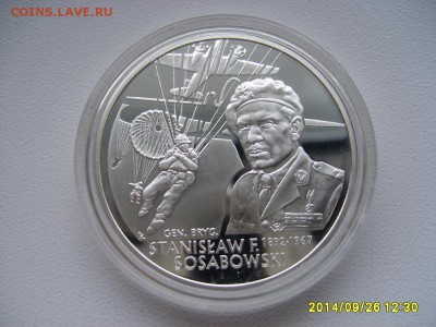 ПОЛЬША,10 злотых 2004г(генерал С. Сосабовский,пруф)!до 27.09 - S6002170.JPG