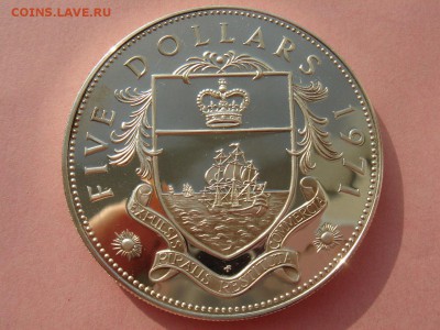 Багамы: Ag-925 5 долларов 1971 PROOF до 02.10.14 22-00 - Багамы 5 долларов 1971-1.JPG
