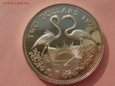 Багамы: Ag-925 2 доллара 1971 PROOF до 02.10.14 22-00 - Багамы 2 доллара 1971-1.JPG