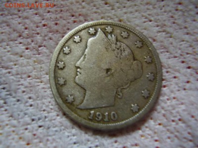 США. 5 центов 1910 - PA300068.JPG