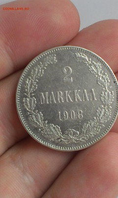 2 марки 1908 года Русская Финляндия до 29.09.2014 - 3