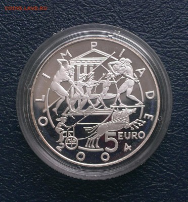 Сан Марино 5 евро 2003 Олимпиада до 29.09 - IMAG0758