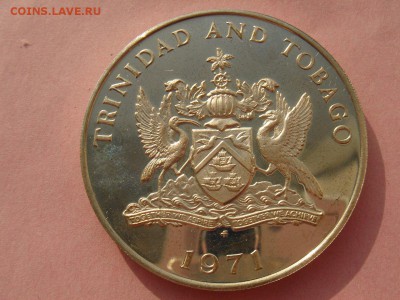 Тринидад и Тобаго: Ag-925 5 долларов 1971 PROOF до 02.10 22 - Тринидад 5 долларов 1971-2.JPG