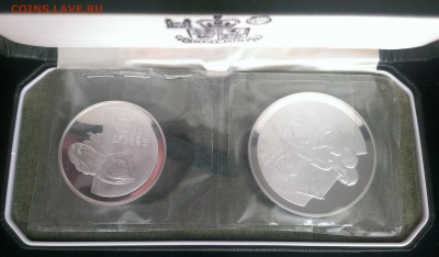 Кипр 1 фунт и 500 милс 1976 PROOF до 29.09 - IMAG0701