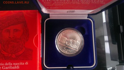 Италия 5 евро 2007 Гарибальди до 29.09 - IMAG0688