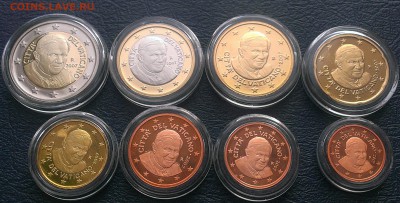 Ватикан набор евро 2007 PROOF до 29.09 недорого - IMAG0797