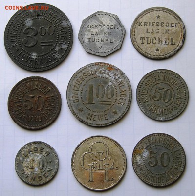 Подборка Жетонов Лагерей Военнопленных, 9 шт. (28.09) - P1017178.JPG