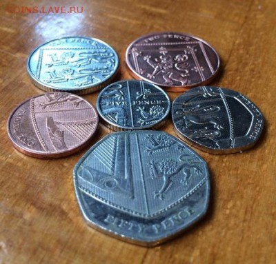 "Паззл" из Английских монет - 1411768971_289594721