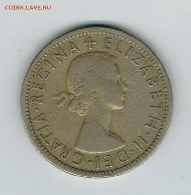 Великобритания 2 шиллинга 1957 до 30.09.2014   22-00 - 1 10