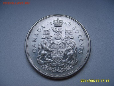 КАНАДА,50 центов 1963г(Регина 6,Ag 0,800,хорошая)!до 27.09 - S6001922.JPG
