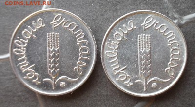 5 эре 1964 г. Дания и сантимы Франция до 30.09.2014 в 22:15 - DSCN1280.JPG