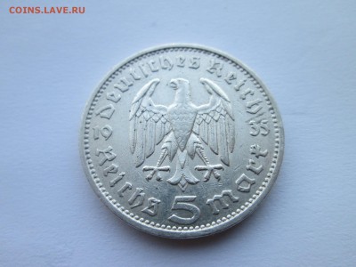 Германия Гинденбург 1935 год 5 марок, до 2.10.2014 - IMG_3154.JPG