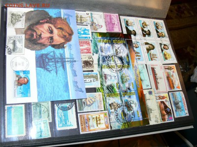 Подборка марок, блоков, картмаксимумов КОРАБЛИ  и ПАРУСНИКИ - P1960147.JPG