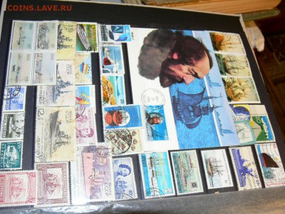 Подборка марок, блоков, картмаксимумов КОРАБЛИ  и ПАРУСНИКИ - P1960146.JPG