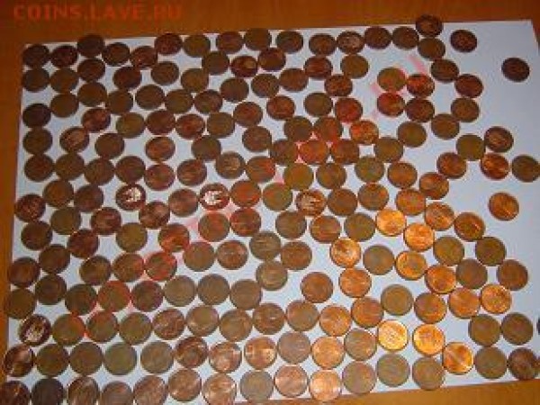 Евро центы разных лет - euro cent.JPG