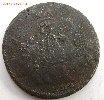 1 копейка 1755 К М (в облаках) оценка - Изображение 3123