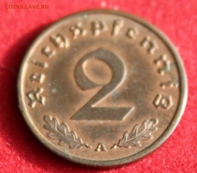ГЕРМАНИЯ 2 рейхспфеннига 1937г.А СВАСТИКА   до 4.10.14г.в 22 - IMG_1382.JPG