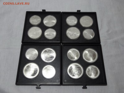 Олимпийские серебряные монеты UNC Proof ОИ-80, ОИ-76 - DSC05111.JPG