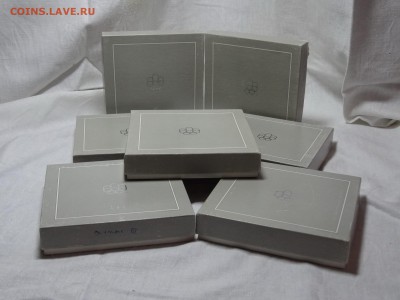 Олимпийские серебряные монеты UNC Proof ОИ-80, ОИ-76 - DSC05113.JPG
