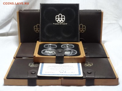 Олимпийские серебряные монеты UNC Proof ОИ-80, ОИ-76 - DSC05115.JPG