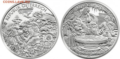 10 евро 2010 года Карл Великий - 0002-12148
