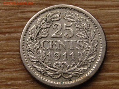 Нидерланды 25 центов 1911  до 01.10.14 в 21.00 М - IMG_4912