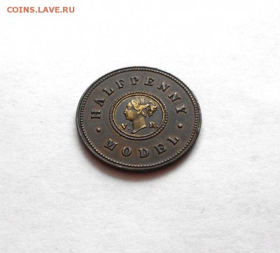 2 penny model 1844(биметалл) до 02.10 Великобритания - DSCN2459.JPG