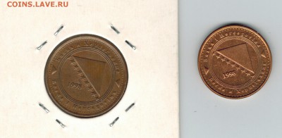 Босния и Герцеговина 20 и 10 феннигов 1998 до 02.10.2014 - 1 19