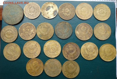 3 копейки 1924г.-1957г. 21шт. - DSC05170.JPG