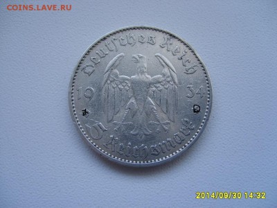 ГЕРМАНИЯ,5 марок 1934 J (Кирха+дата)!до 3.10.2014 - S6002196.JPG