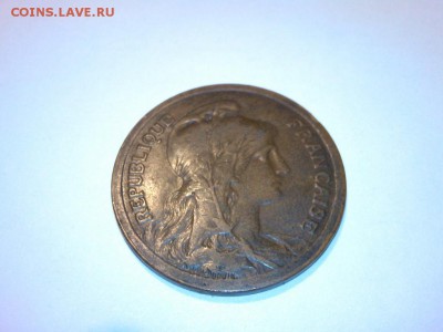 Франция 10 cent 1917г. - IMG_20140506_204955