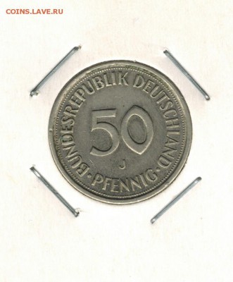 Германия 50 рейхпфеннигов 1984 J до 02.10.2014   22-00 - 1