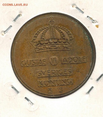 Швеция 5 оре 1952 до 02.10.2014   22-00 - 1 14