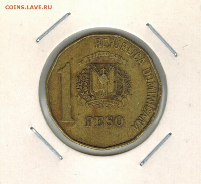 Доминикана 1 песо 1993 до 02.10.2014   22-00 - 1 2