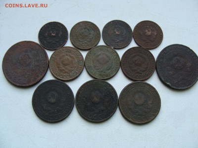 1,2,3 и 5 копеек 1924 года 12 шт - DSC06305.JPG
