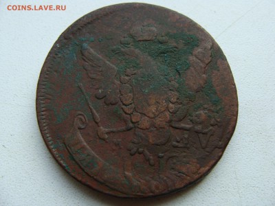 5 копеек 1763 года ММ ( перечекан ) - DSC06285.JPG