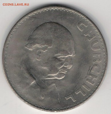 Великобритания крона 1965 Черчилль 06.10 в 22.00мск (9410) - 4-вел65а