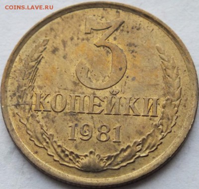 3 копейки 1981 года не полный раскол до 05.10.14. в 22.00 мс - DSCF7330