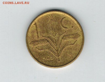 Мексика 1 центаво 1965 до 03.10.2014   22-00 - 1 5