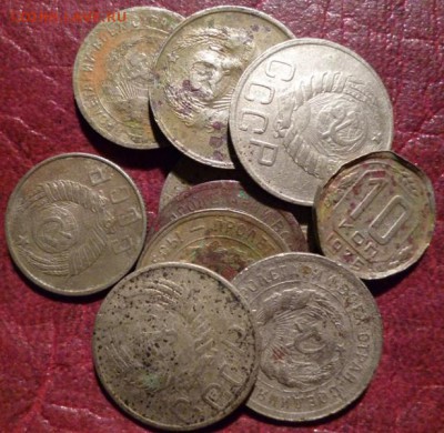 лот советов 1,2,3,10,15,20коп. 1926-57г. 46шт - P1040740.JPG