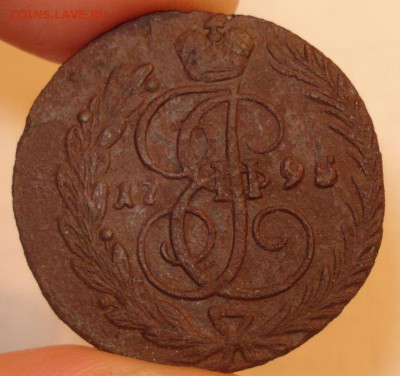 1 копейка 1795 г. без букв - 2