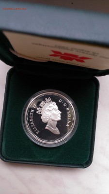 Канада 1 доллар 2003 Лиса серебро до 5.10 - IMAG1053