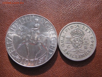 АНГЛИЯ 5 монет 1917-1977 гг. Предпродажная. - Изображение 088